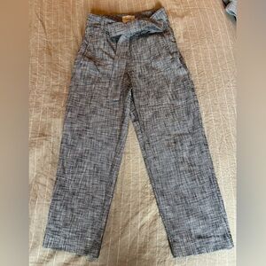 Aritzia Tweed Straight Leg Trouser